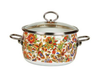 Кастрюля сф. 2л "Imperio", белосн., 1SC165S