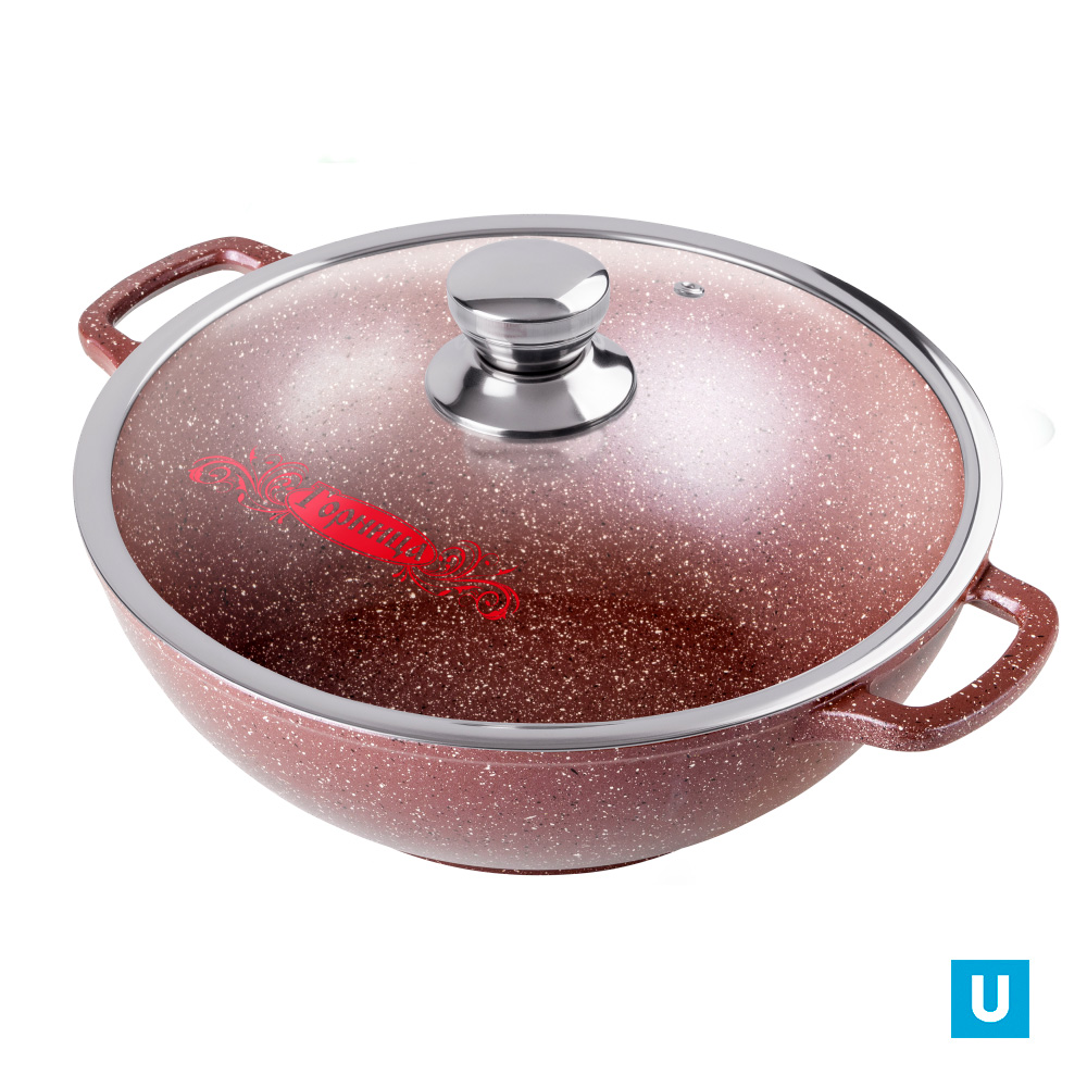 Казан 4,0 л. 280/100 Шоколад с кр.,кн2832аш