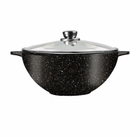 Казан для плова 4 л "Мегалит 18" а/п, ст./кр. ТМ "ГАРДАРИКА" 2004-18-10  