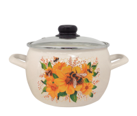 Кастрюля 3,5 литра (Цветочный мёд) (С-4213САП2/4Жм) 