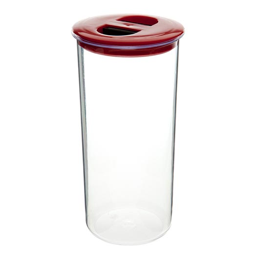 Банка д/сыпучих продуктов 1,4л круглая