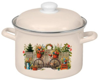 Кастрюля 4,5 литра "Романтика" (С-1615АП2/4) 