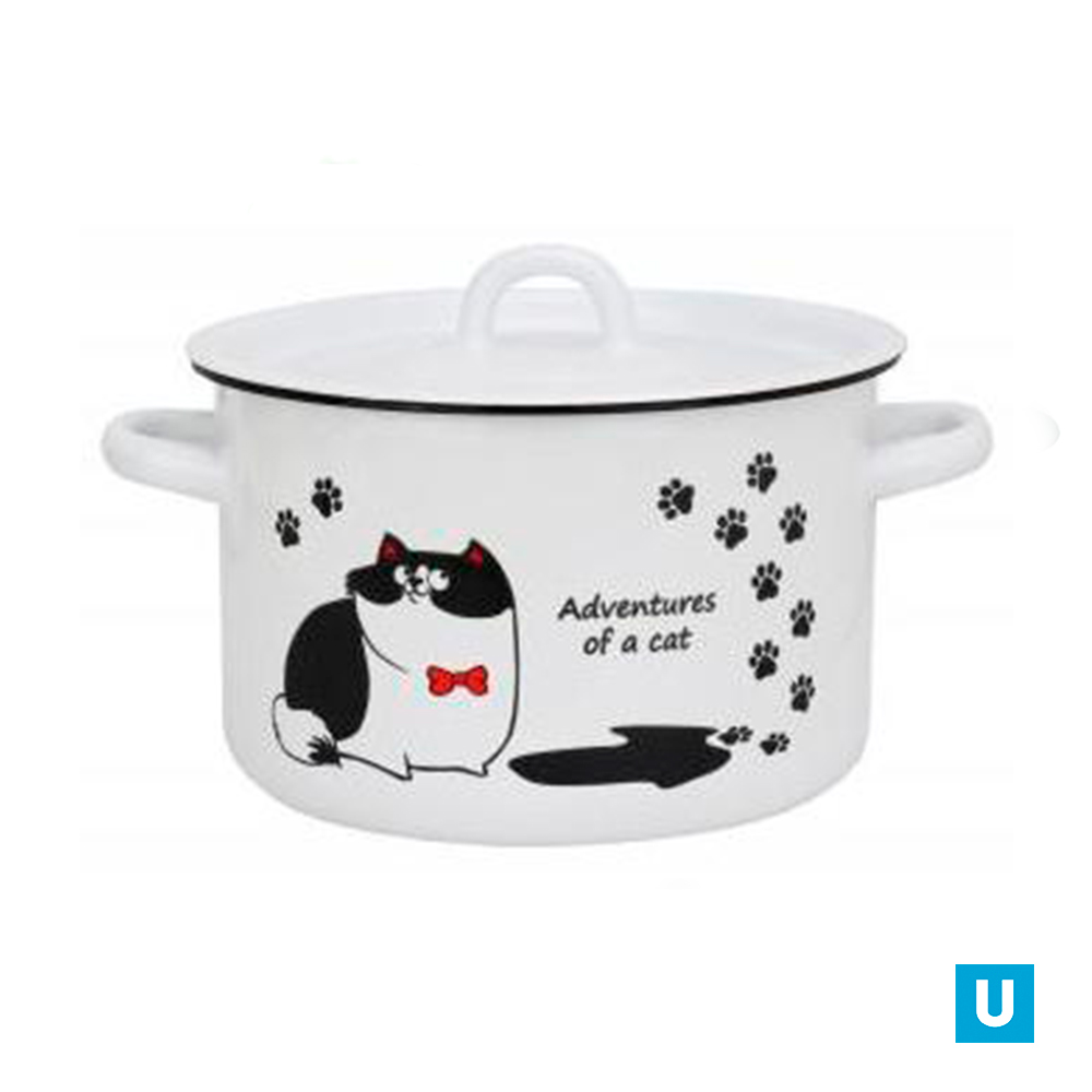 Кастрюля 3л, 01-1612/4-Коты