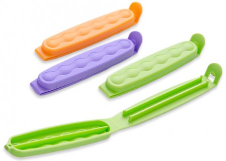 Зажим для пакетов "Клипер" 10шт. С54 МАРТИКА (Барнаул) уп.25