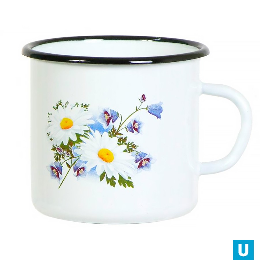 Кружка 0,4 литра "Ромашковое поле" (С-0103/4) 