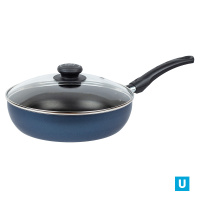 Сотейник 240 мм,"САТИН" 1 руч., ст/кр. а/п