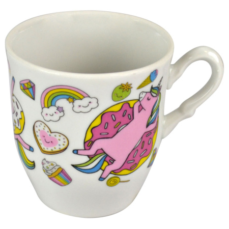 Кружка 250 см "Школьная" Единорожки