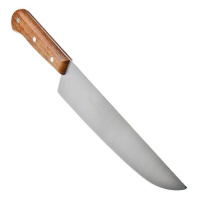 Нож поварской, арт. PW18/7, деревянная ручка, длина лезвия 18*толщина лезвия 0,3* см 
