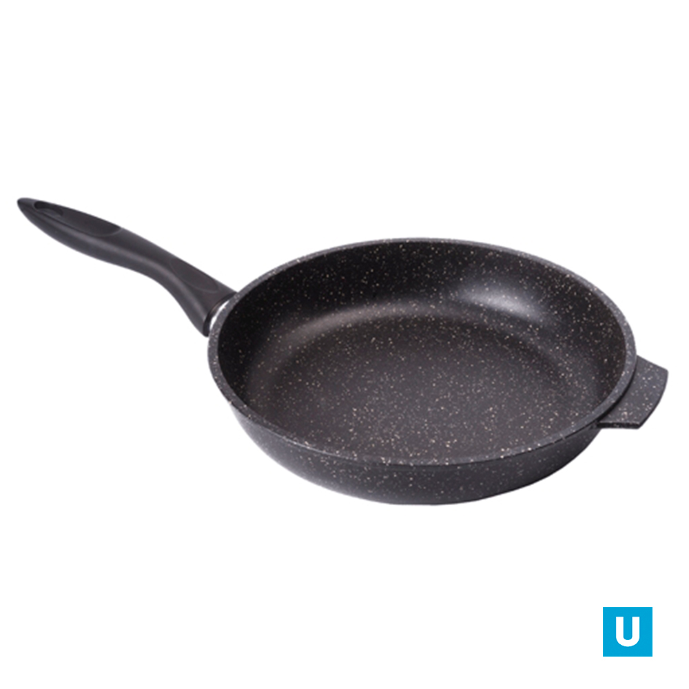 Сковорода 240/55мм Гранит пласт/руч. без кр, с241аг