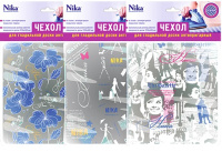 Чехол с поролоном (тефлон 1290*530мм) в ассортименте,для глад. доски не более 1250*450мм