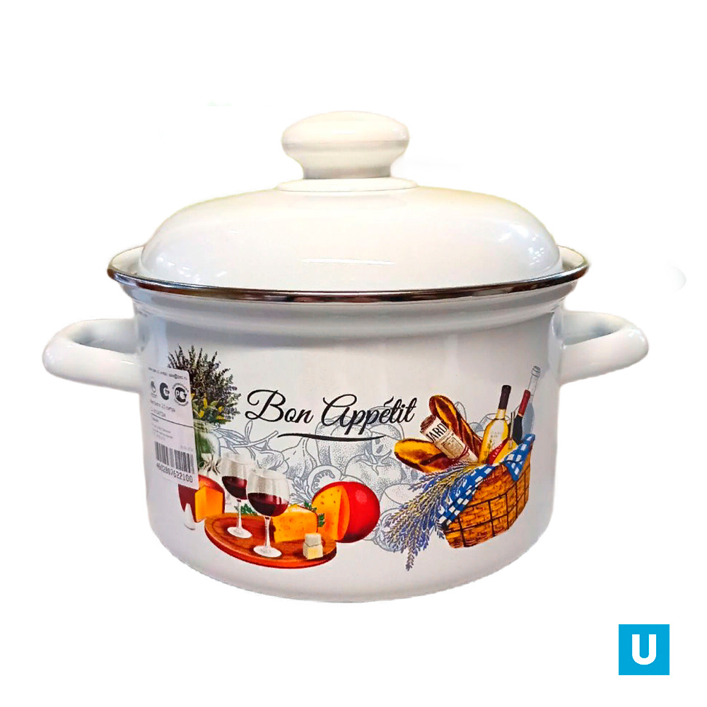 Кастрюля 2,0 литра "Пикник" (С-1610АП2/4) 