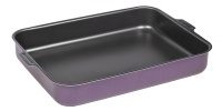 Противень "VIOLET"  270*350 мм, 2  цельн. руч.,  б\кр, а/п. Сплав А5