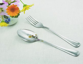 Ложка столовая  "Уют" (М36) б/н 1,8  мм 195 +/- 5 мм