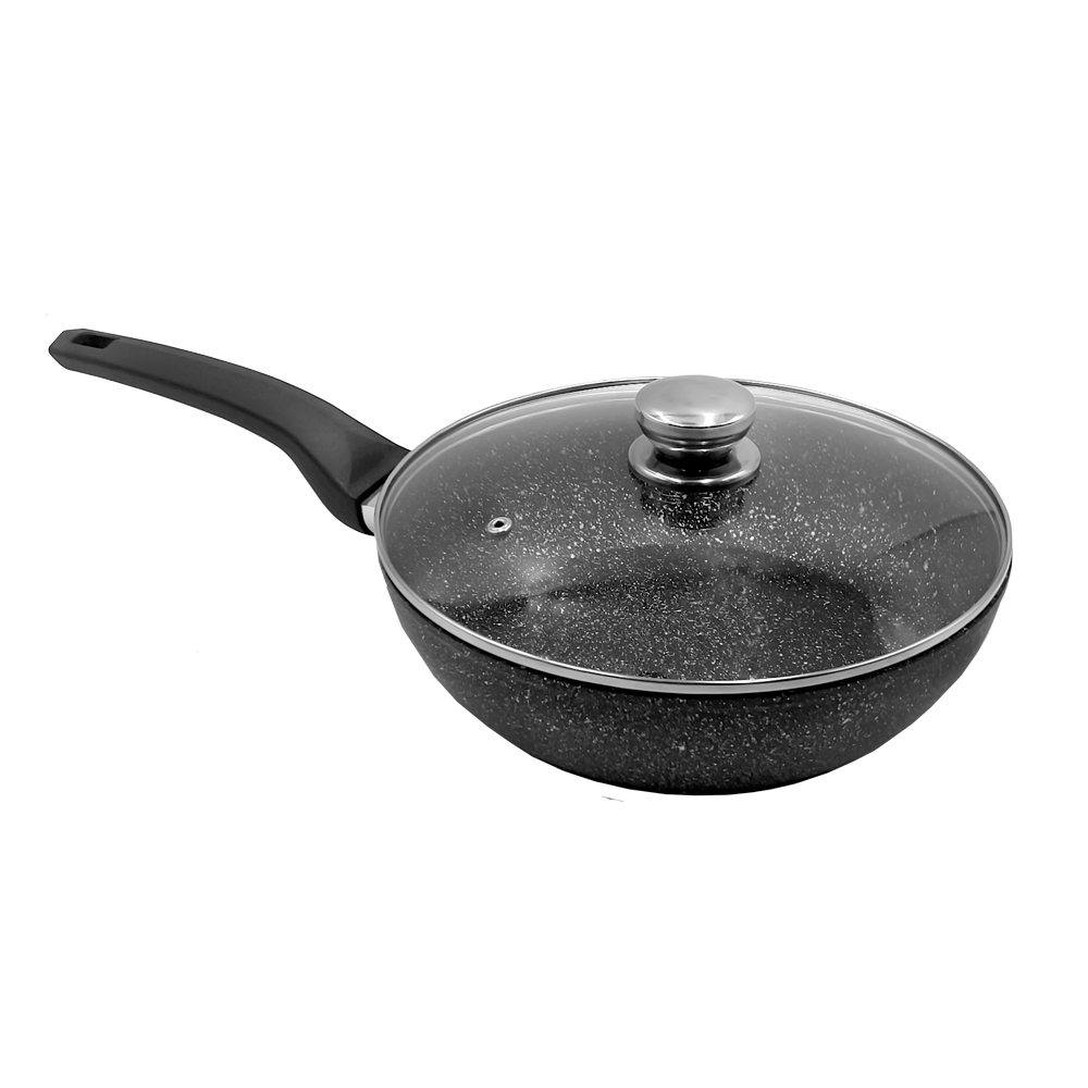 Сковорода с кр. 200х55мм Гранит Классик