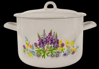 Кастрюля 4,3 литра "Люпины" (С-16141/4Жм) 