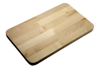 Доска разделочная прямоугольная (береза) 400х300х30  (д 10)