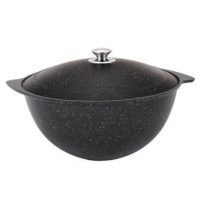 Казан для плова 10л АП Гранит black, алюм./кр. арт.510802