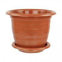 Горшок цв. "Виола" 3,5л с под. корич.