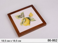 ПОДСТАВКА ПОД ГОРЯЧЕЕ ЛИМОН  КОР-36ШТ)