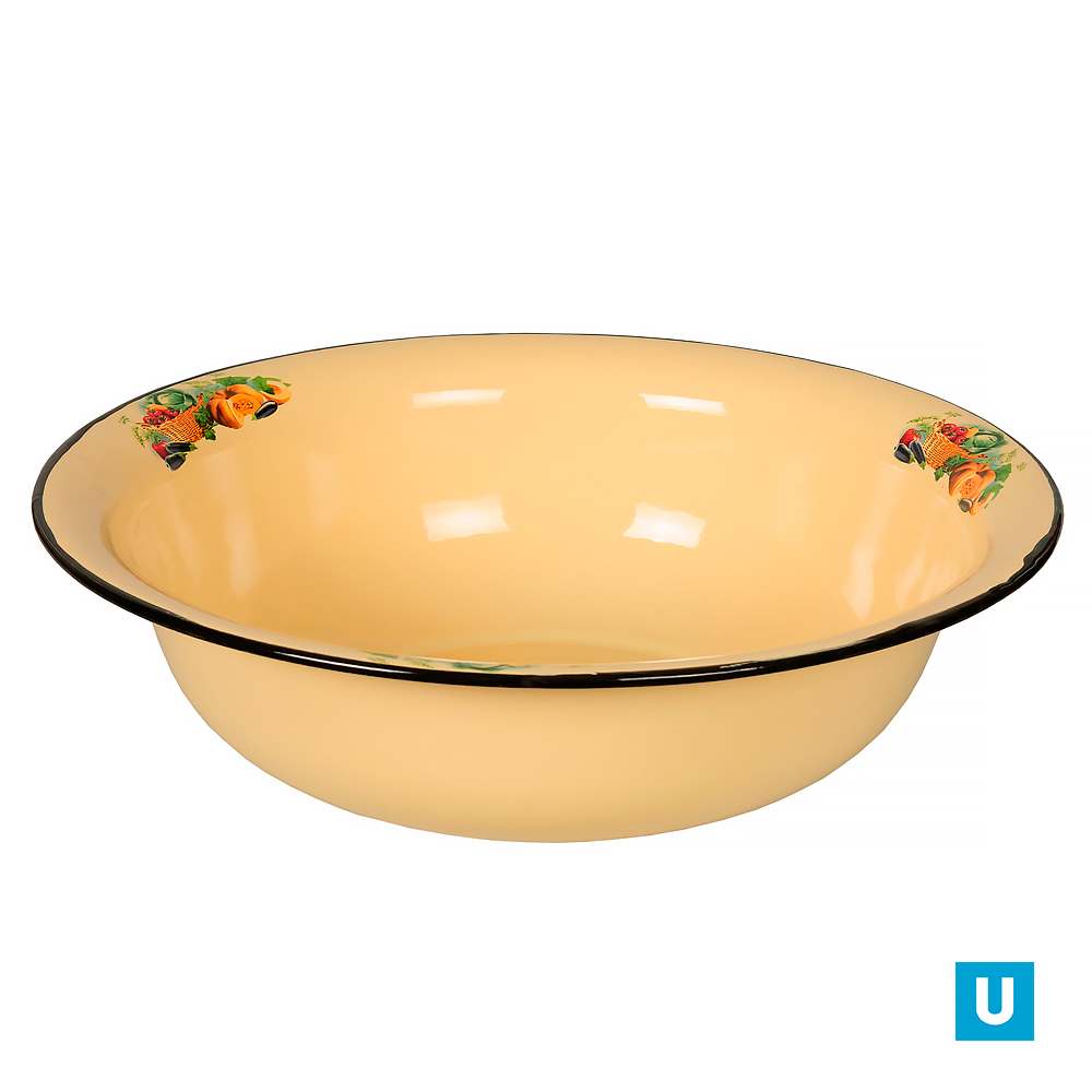 Таз 12л  крем., с рис 1с30с 