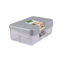 Органайзер с крышкой, 6 секций, 225х155х85мм