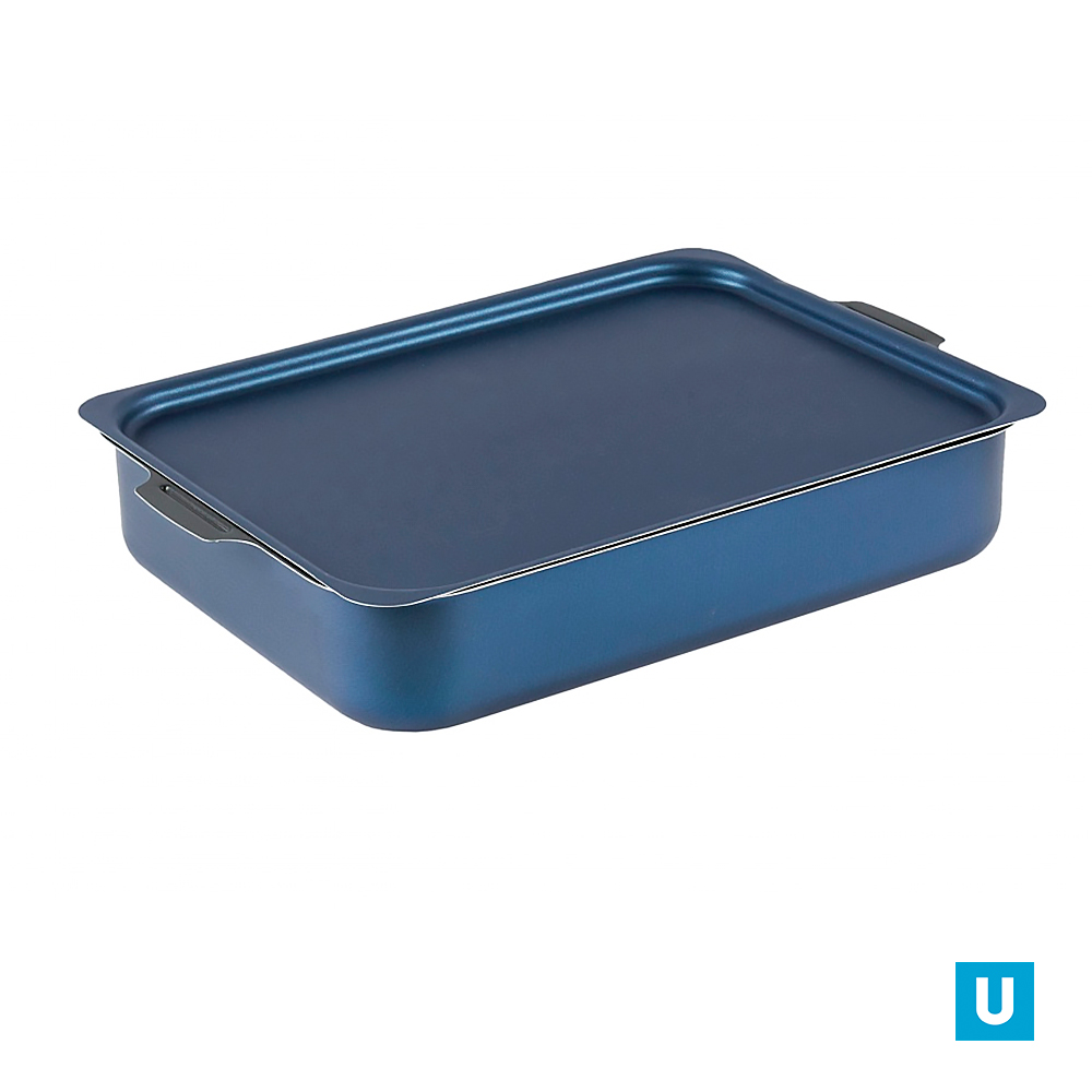 Противень "САТИН" 190х250 мм 2 руч, мет/кр, толщ. 0,9мм