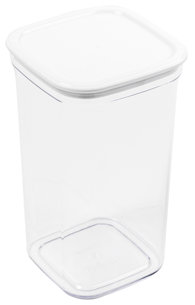 Контейнер для сыпучих продуктов "Смарт" 1,3л белый С414БЕЛ