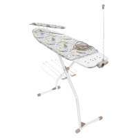 Гладильная доска металл Ника 11 (1220*400) электросоед.,подставка под утюг,полка д/белья,подрукавник