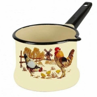 Ковш без кр. 90104-072/4 1л (слоновая) Подворье