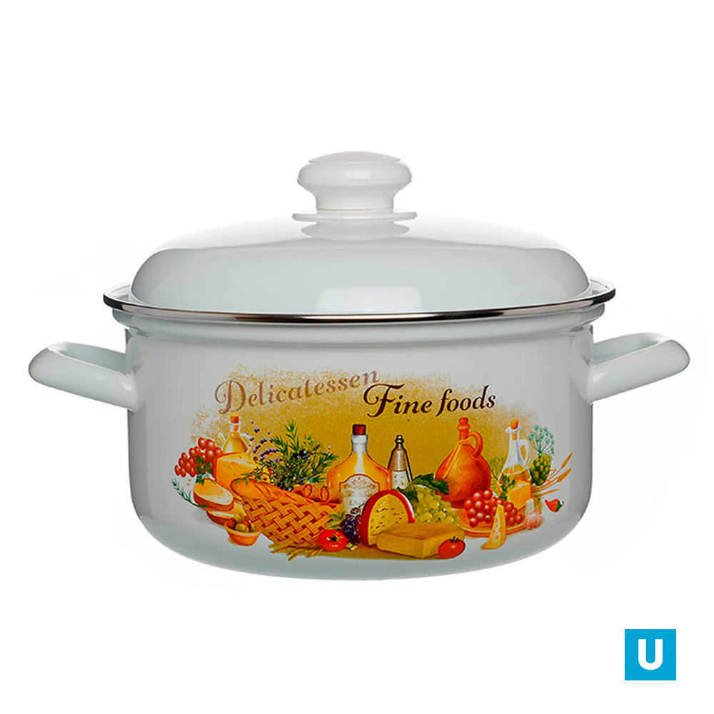 Кастрюля 3,0 литра низ/цил "Италия" (С-1512АП2/4)