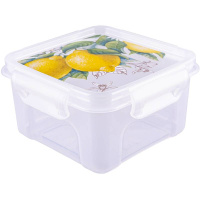 Контейнер квадратный для СВЧ Fresh 0,6л