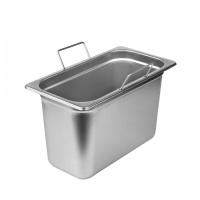 Гастроемкость 1/3*200 нерж 6,8л 176*327*200мм с ручками