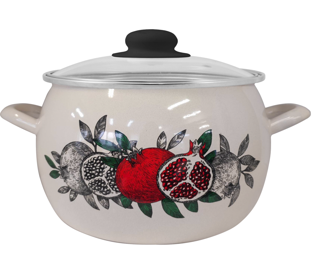 Кастрюля 3,5 литра (Цвет граната) (С-4213САП2/4Жм) 