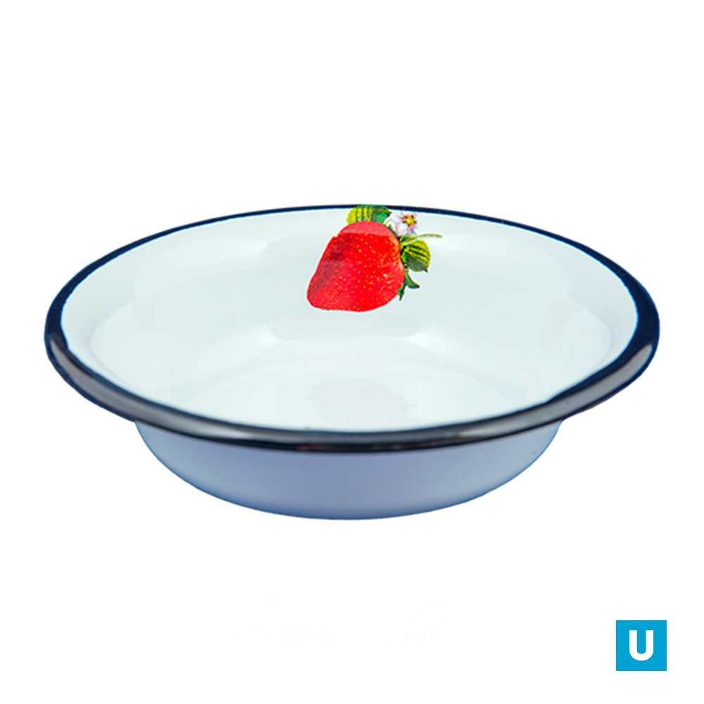  Миска 2 л декор светлая