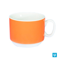 Чашка чайная 220см3 Экспресс "Sunrise (orange)"