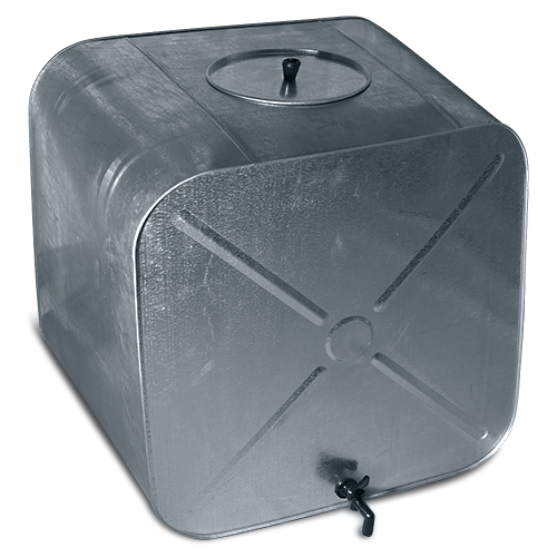 Бак оц. 180л с краном