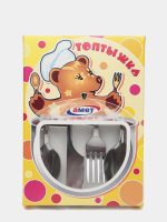 Набор 4-х предметный детский "Топтыжка" 1с31(Колобок)