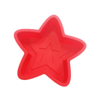 Форма для выпечки силиконовая "Звезда", размер 26,5*27,5*5см,  арт.HS104