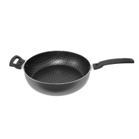 Сотейник 260 мм "КРУЖЕВО"с 2 руч., б/кр, толщ.  1,8мм