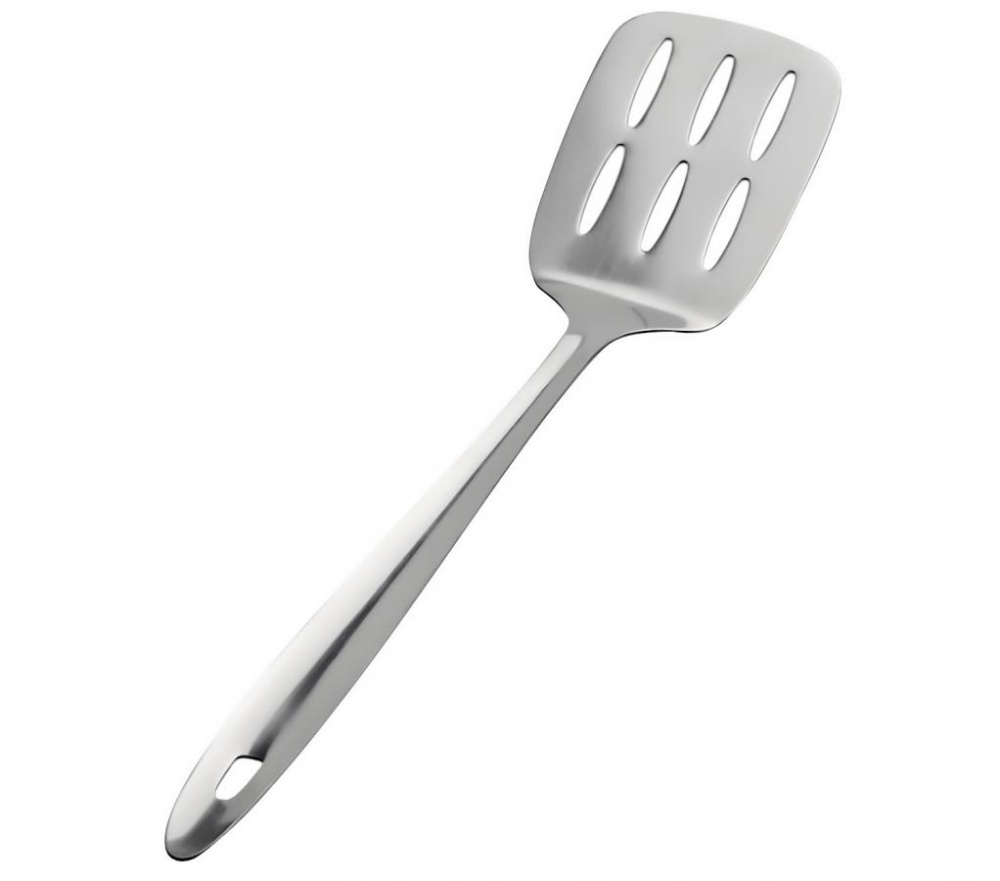 Лопатка кулинарная [ЮНОНА] нерж, длина ручки 25см