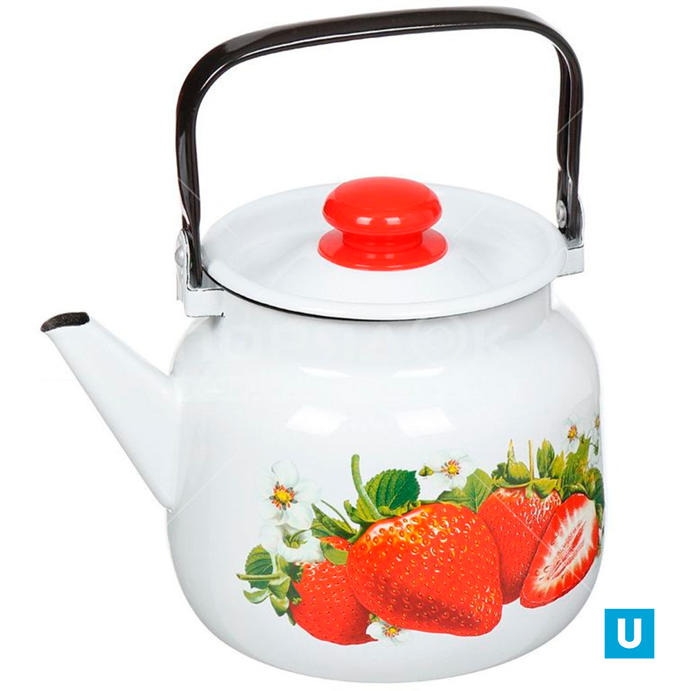 Чайник 3,5 литра "Сочная клубника" (С-2713П2/4Рч) 