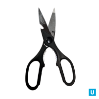 Ножницы кухонные 20,7см, лезвие 8,2см 1,8мм. Нержавеющая сталь, KS7249