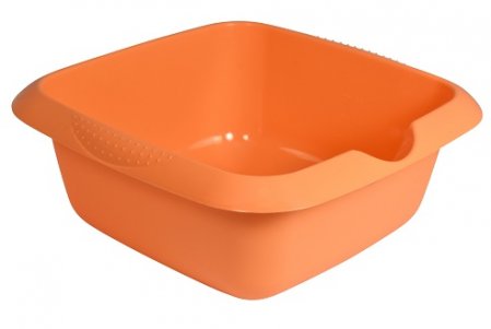 Чаша хозяйственная "Дельверо" квадратная 7,8л С662 Цвет в ассортименте  МАРТИКА (Барнаул) уп.20