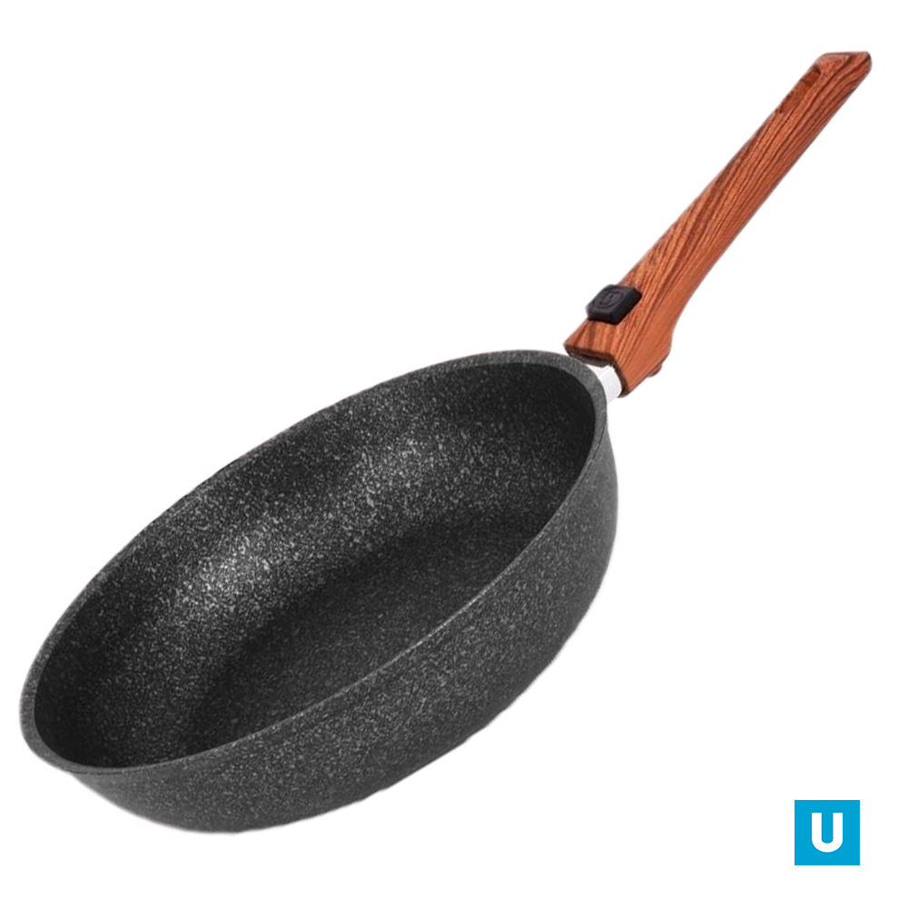 Сковорода 220мм со съемной ручкой, АП линия "Granit ultra" (original)