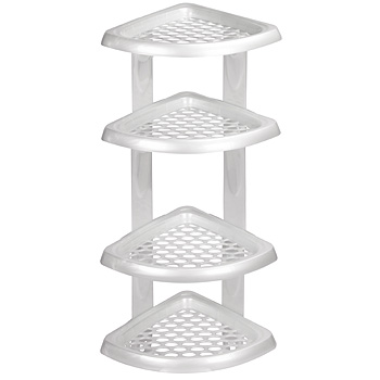 Полка для ванной комнаты "Морелла" (4 полки) С771 Цвет в ассортименте  МАРТИКА (Барнаул) уп.8