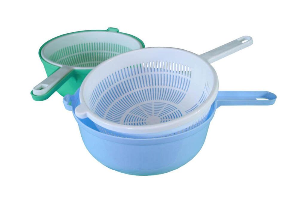 Дуршлаг с чашей 3л 370х370х115 мм