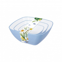 Набор салатников Весенний сад (0,7+2+3,3л)