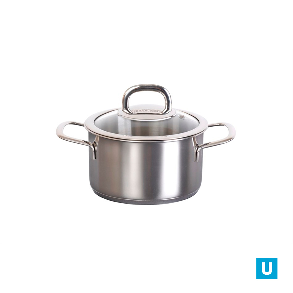 Кастрюля 1,2л.,линии "SAFIA",д.16см, ст./кр.