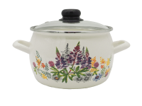 Кастрюля 3,5 литра "Люпины" (С-4213САП2/4Жм) 