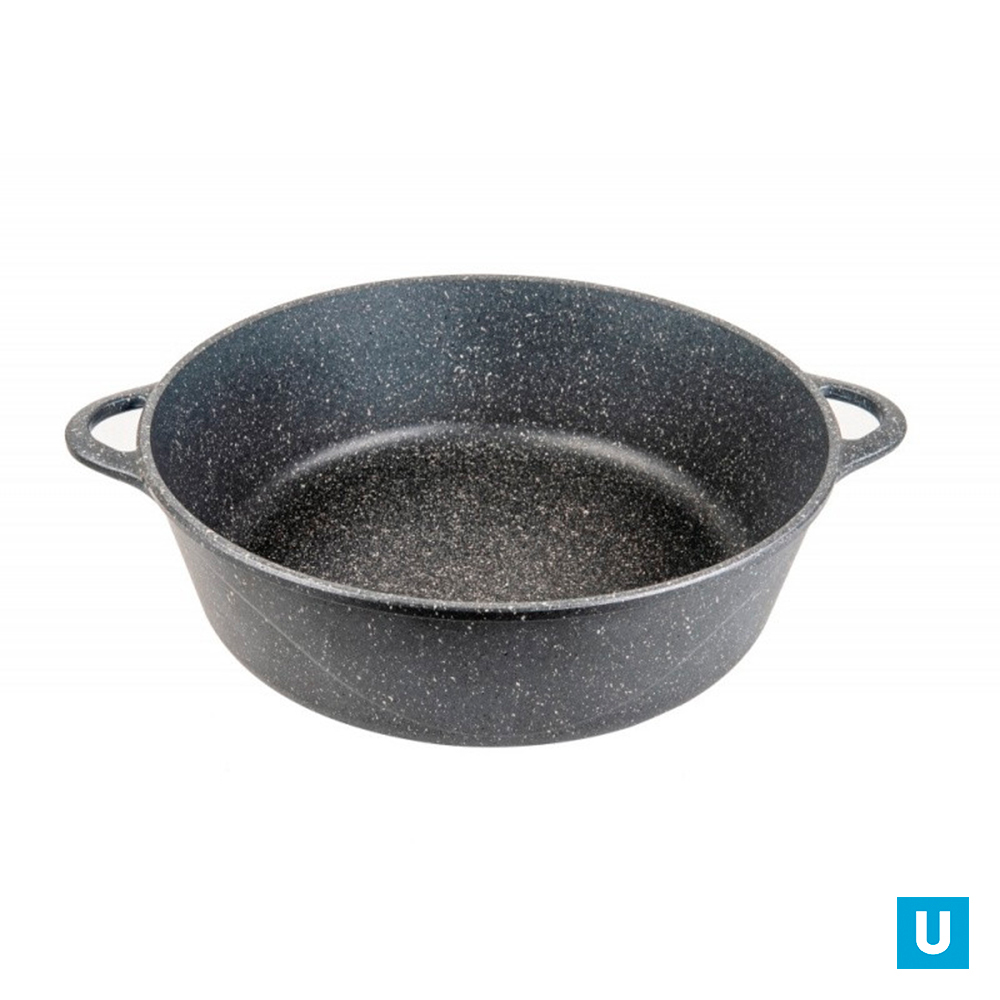 Жаровня 4,5л. 300/95 Гранит лит/руч. без кр, ж7030аг